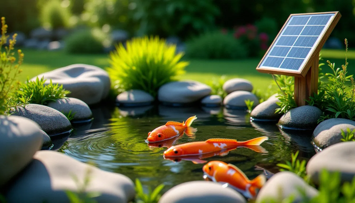 Eau énergie renouvelable : le bassin de jardin écologique